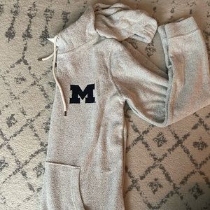 League Collegiate University of Michigan Quarter Zip